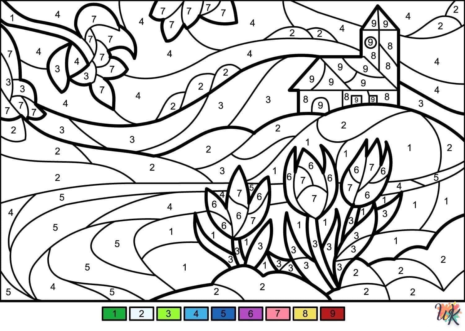 coloriage Magique  à imprimer gratuitement