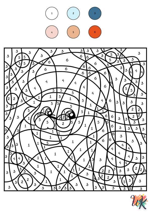 coloriage Magique  a imprimer