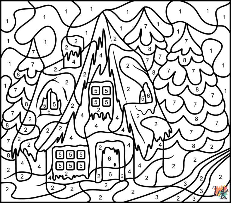 coloriage Magique  à imprimer pour enfant de 4 ans