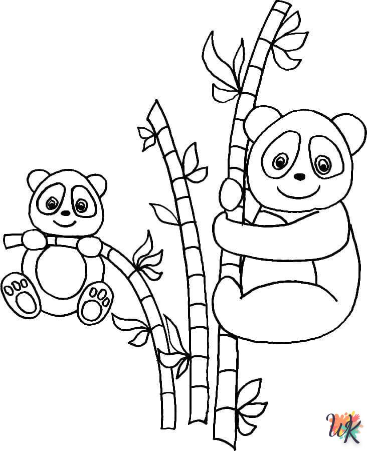 à imprimer coloriage Panda