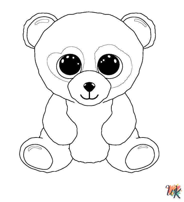 coloriage Panda  a imprimer enfant 5 ans