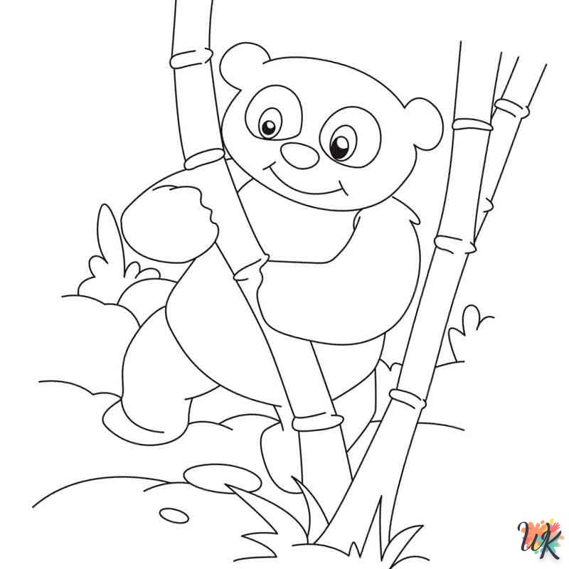 coloriage Panda  sonic en ligne gratuit à imprimer