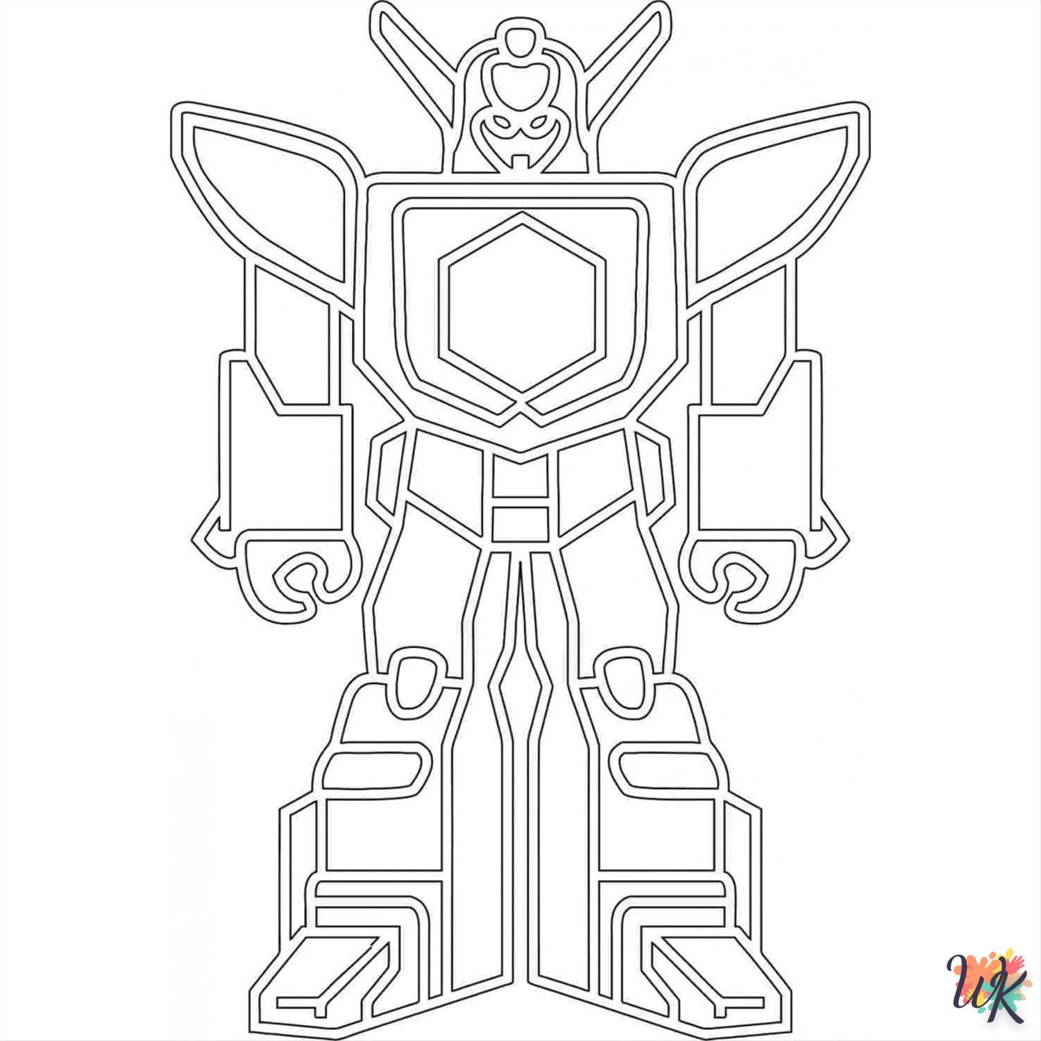 image pour coloriage Robot  enfant