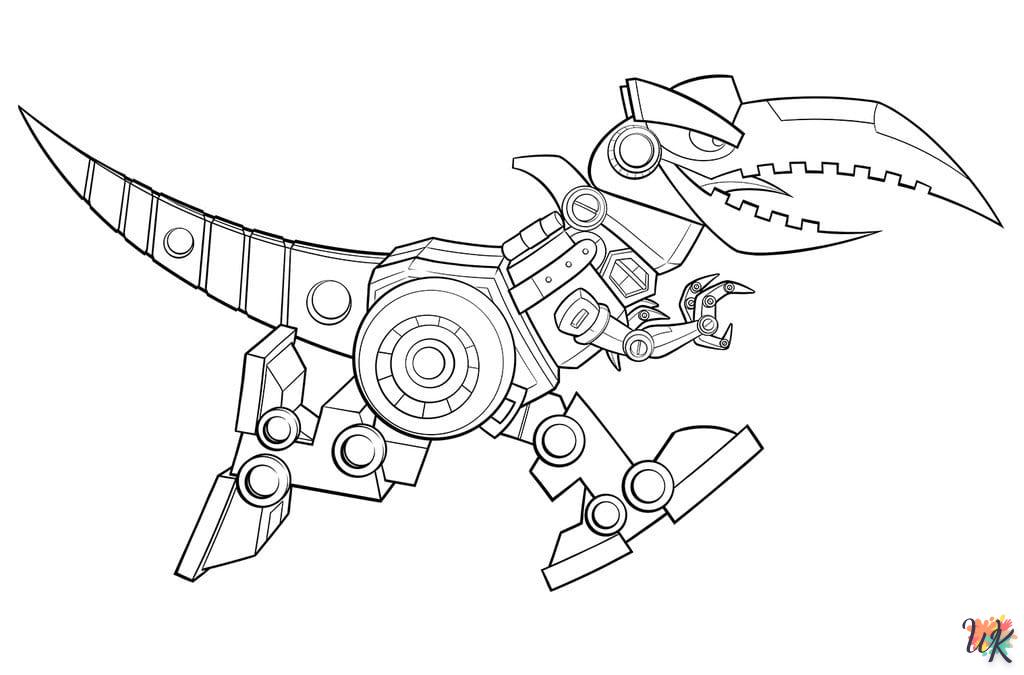 imprimer coloriage Robot  gratuit