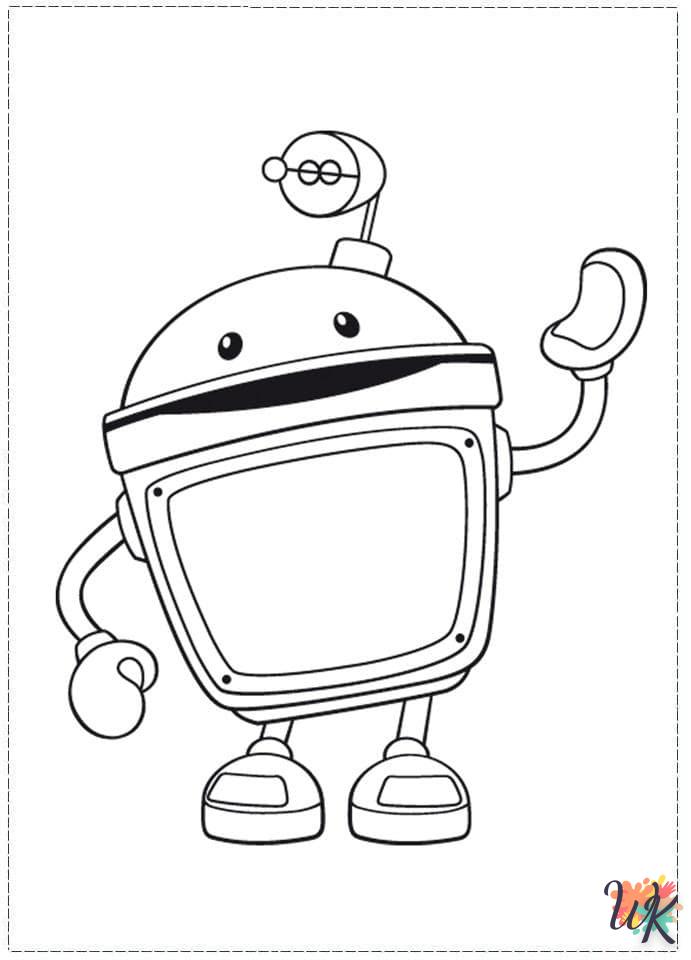 coloriage Robot  pour enfants à télécharger