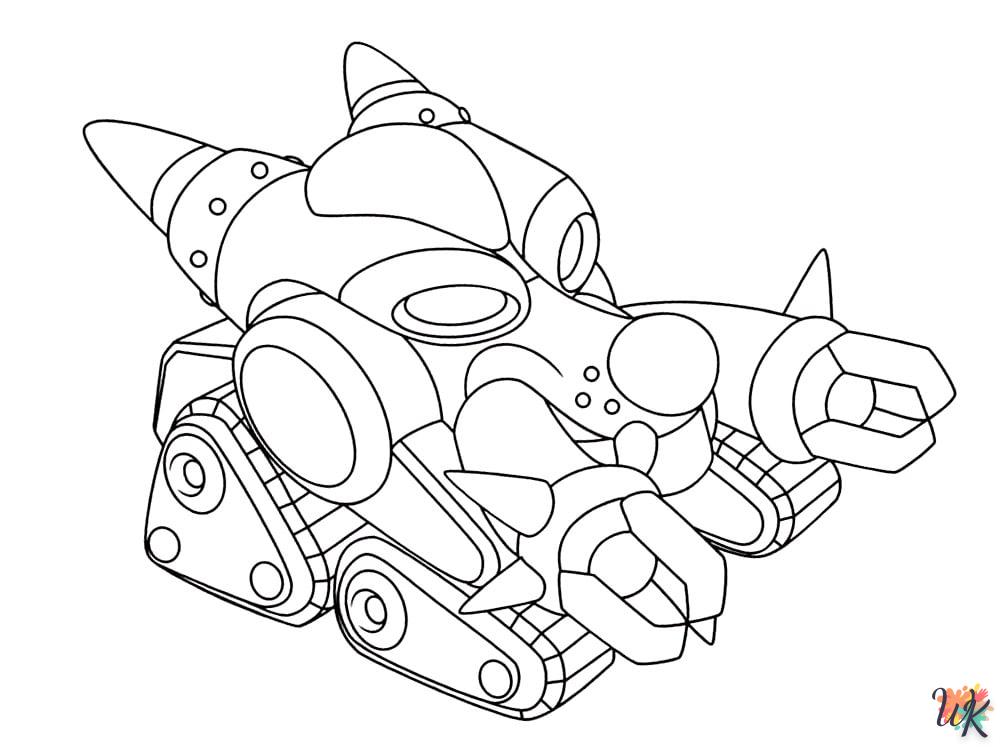 coloriage Robot  en ligne maternelle