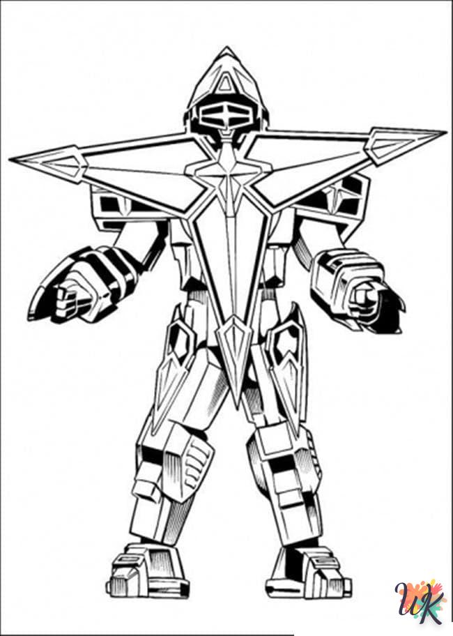 coloriage Robot  a imprimer gratuit