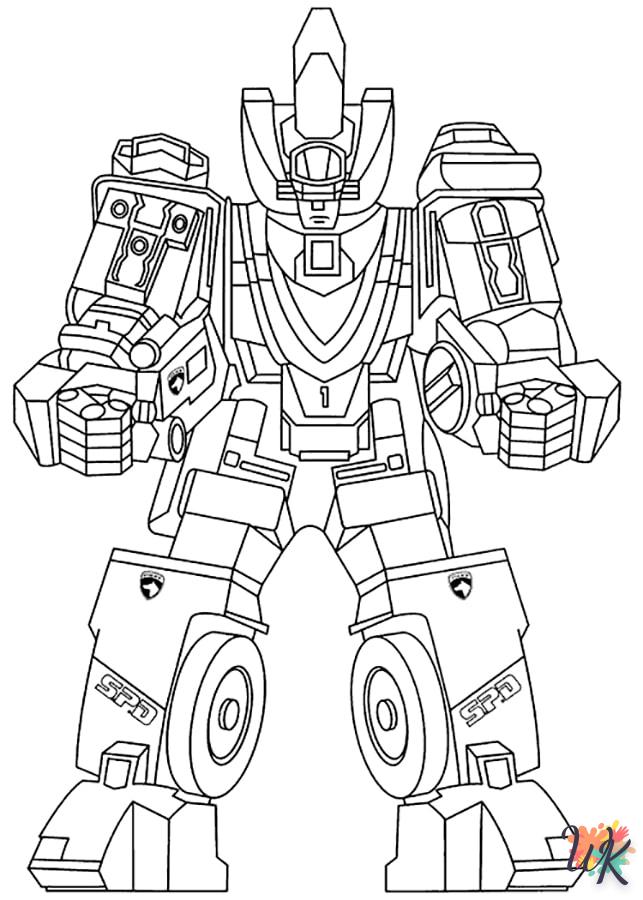 coloriage Robot  pour enfants