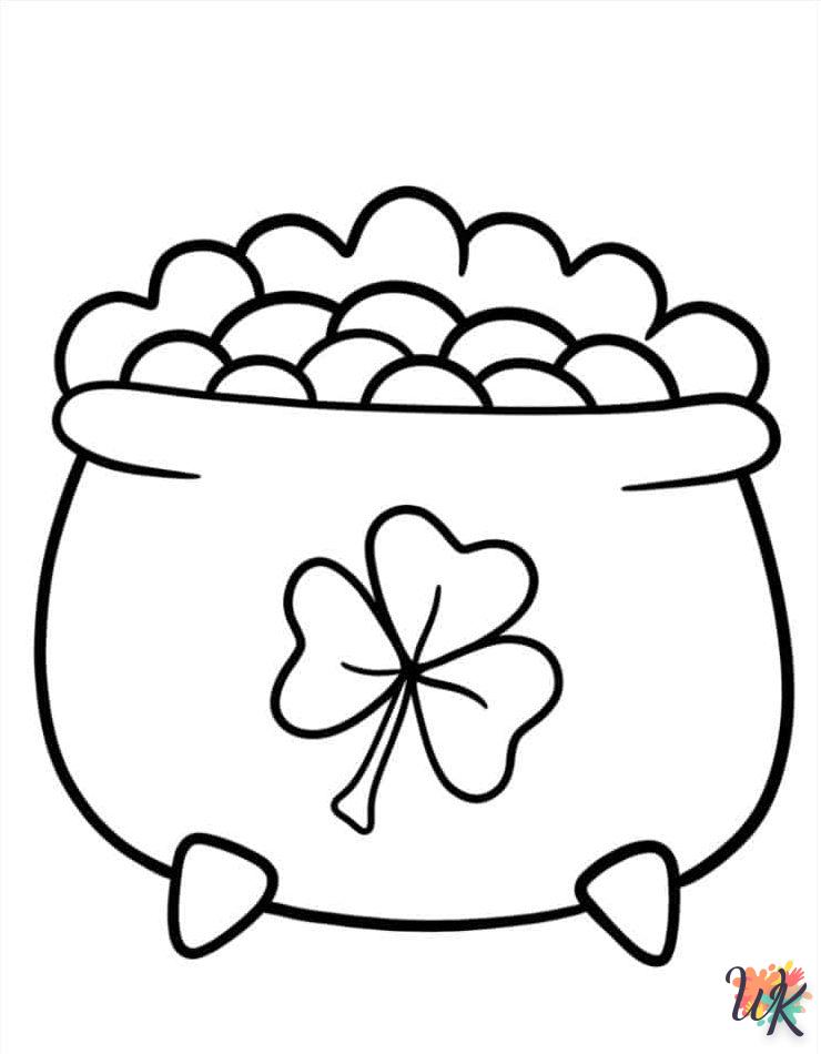 coloriage Saint Patrick  en ligne