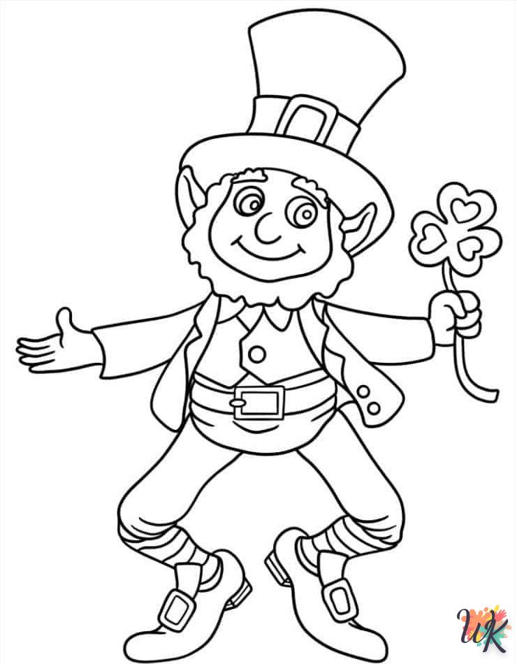 coloriage Saint Patrick  à colorier en ligne