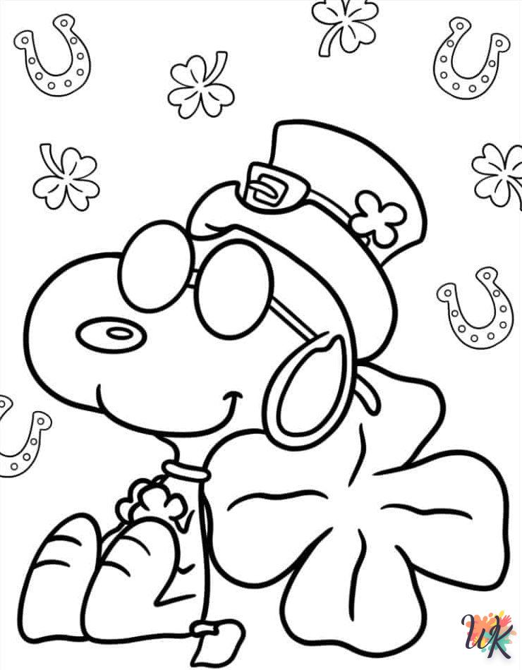 coloriage Saint Patrick  pour enfant