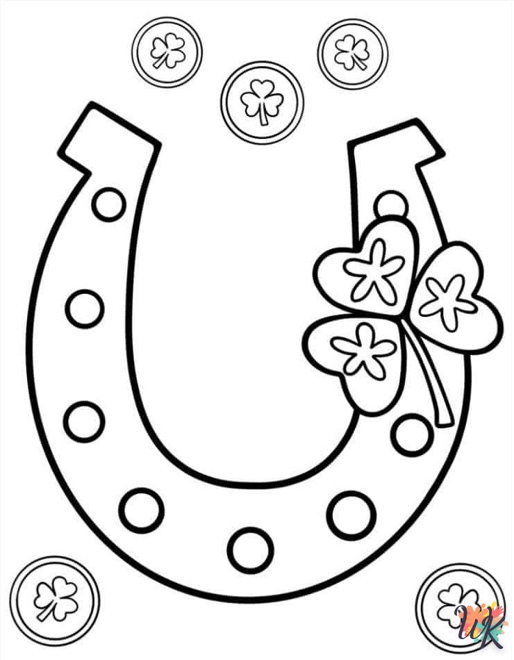 coloriage Saint Patrick  en ligne adulte gratuit