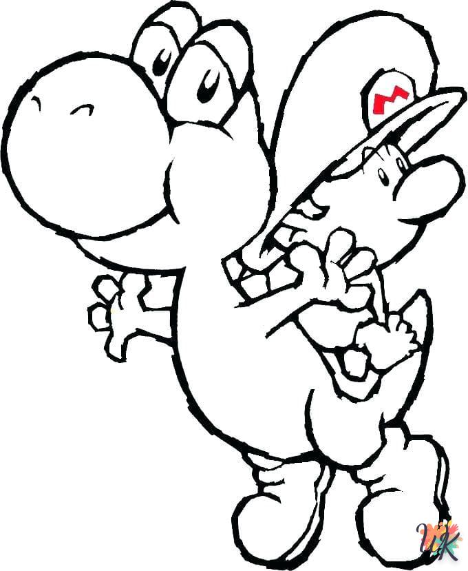 coloriage Yoshi  en ligne