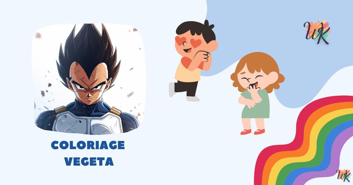 Coloriage Vegeta est un méchant préféré dans Dragon Ball 8 Coloriage Vegeta est un méchant préféré dans Dragon Ball