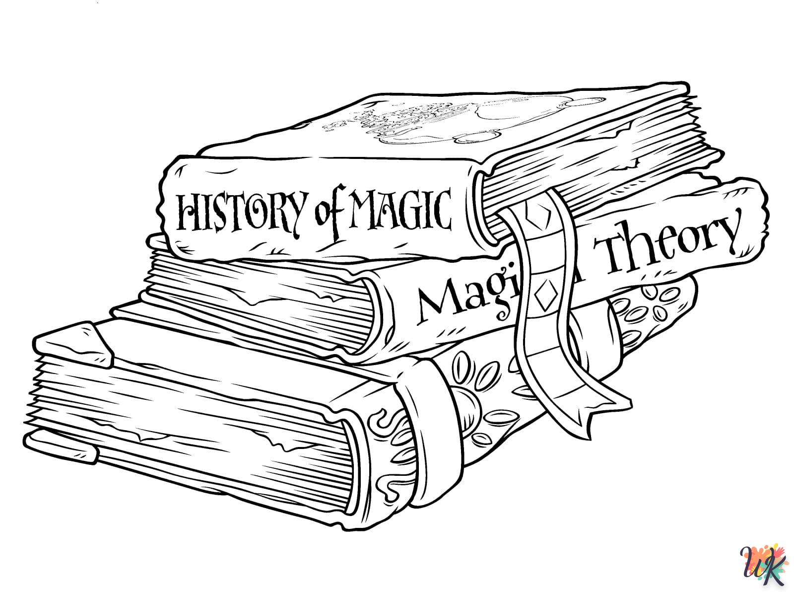 coloriage Harry Potter  a imprimer