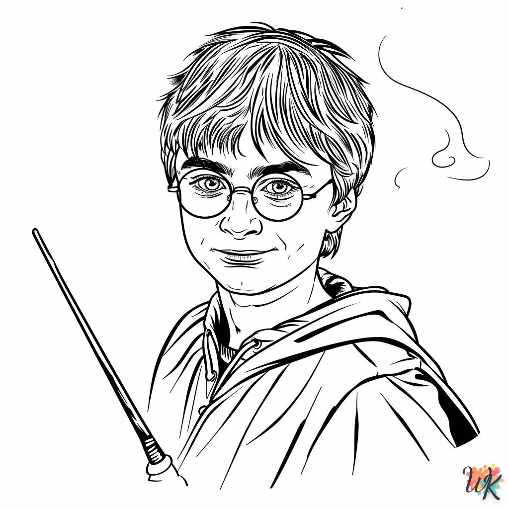 coloriage Harry Potter  de pour enfants