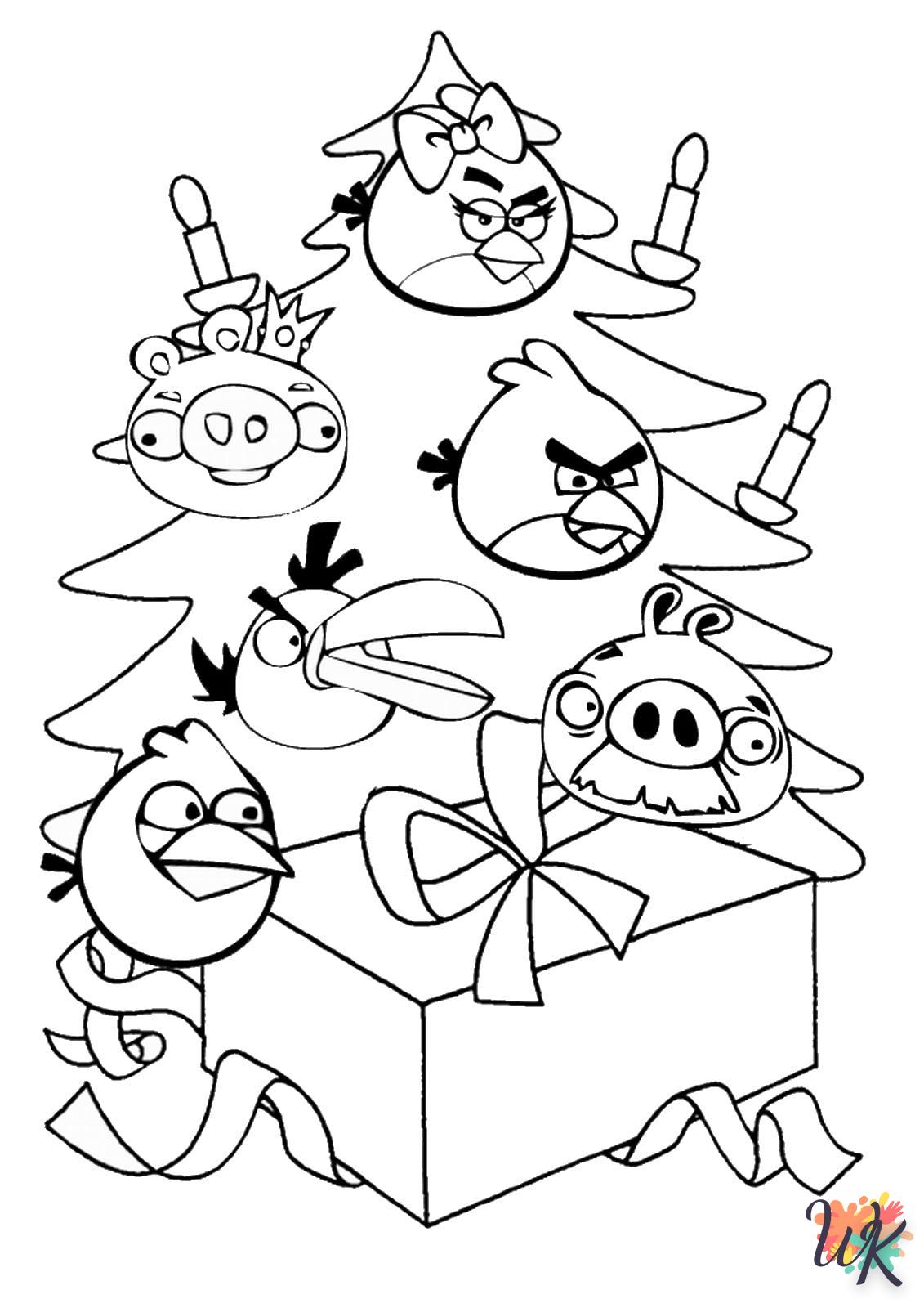 coloriage Angry Birds  en ligne