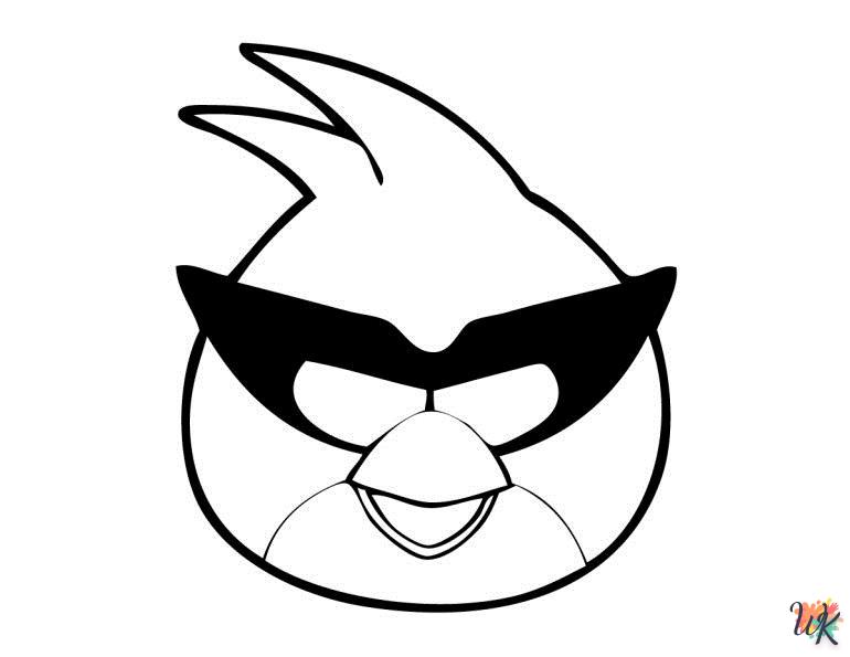 coloriage Angry Birds  en ligne