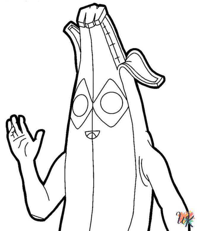 télécharger coloriage Fortnite Banane  gratuit