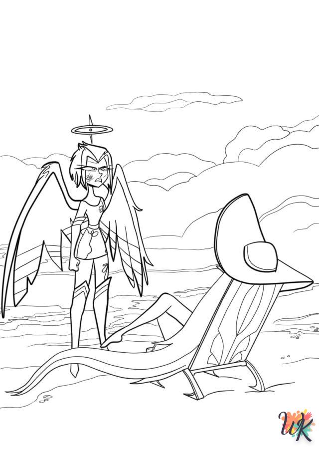 coloriage Hazbin Hotel  en ligne