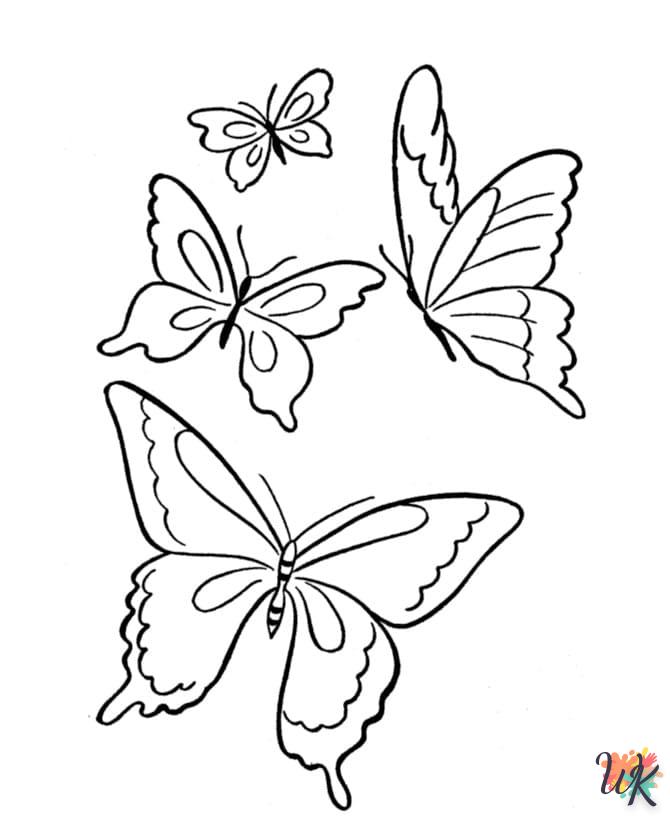 coloriage Papillon  magique à faire en ligne