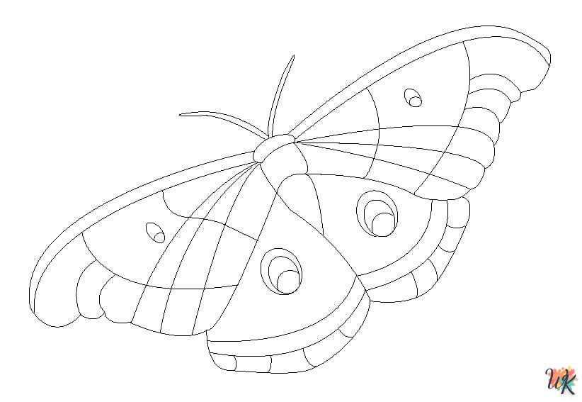 coloriage Papillon  a colorier en ligne