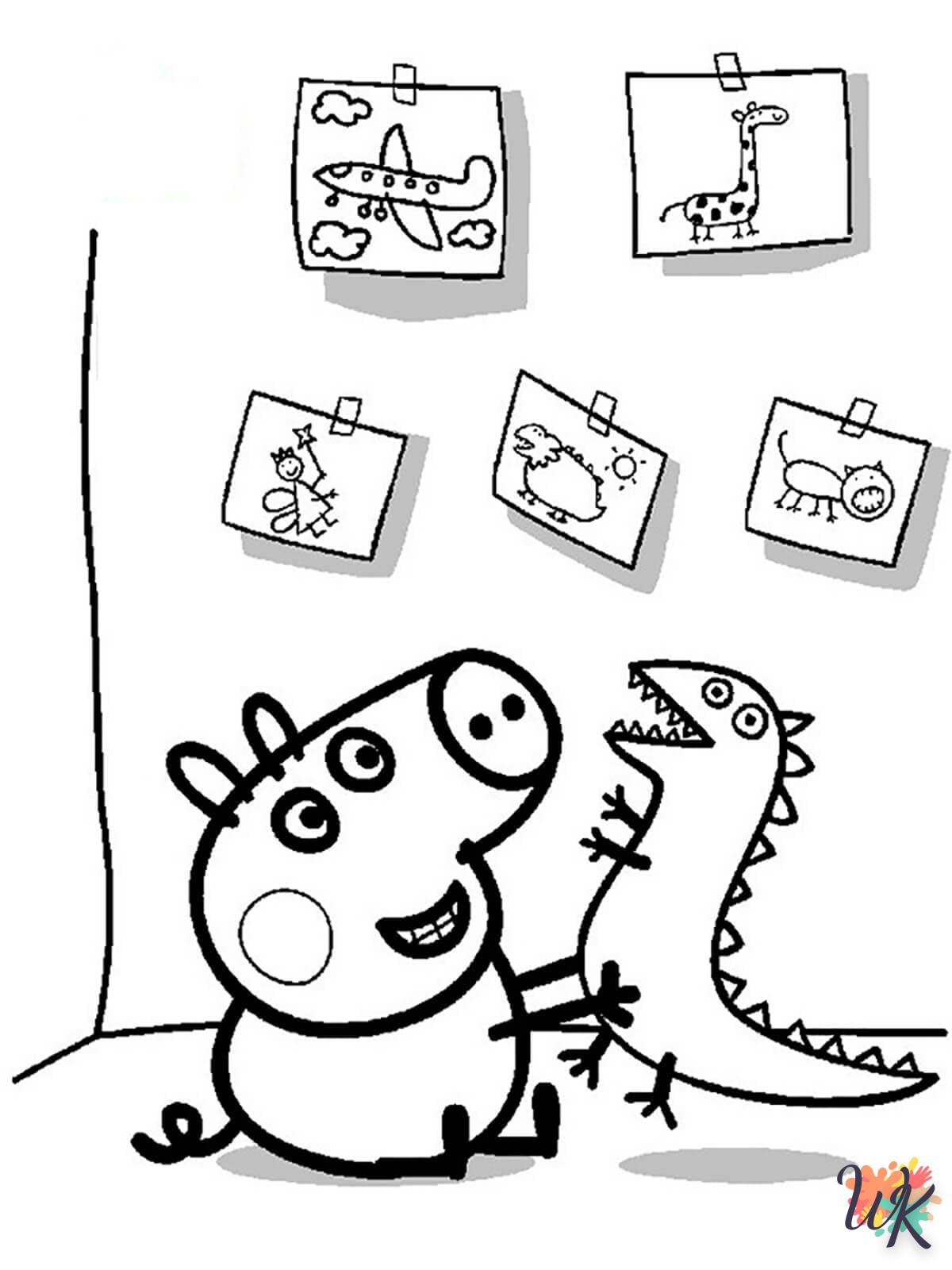 coloriage Peppa Pig  à colorier en ligne