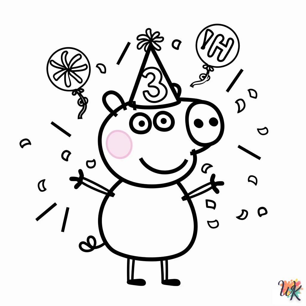 coloriage Peppa Pig  en ligne