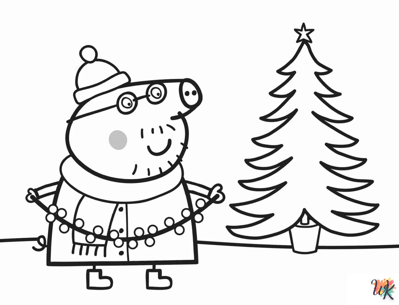 coloriage Peppa Pig  en ligne gratuit pour 12 ans