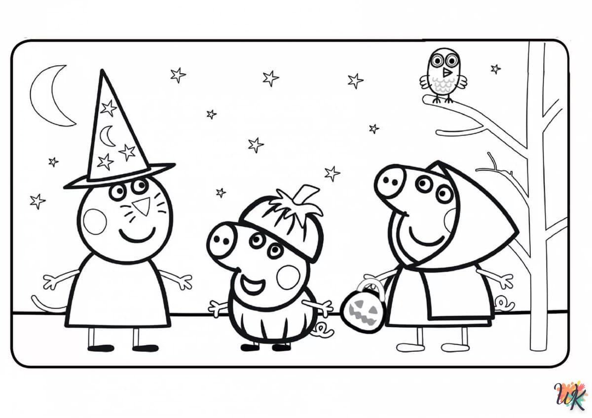 coloriage Peppa Pig  en ligne gratuit