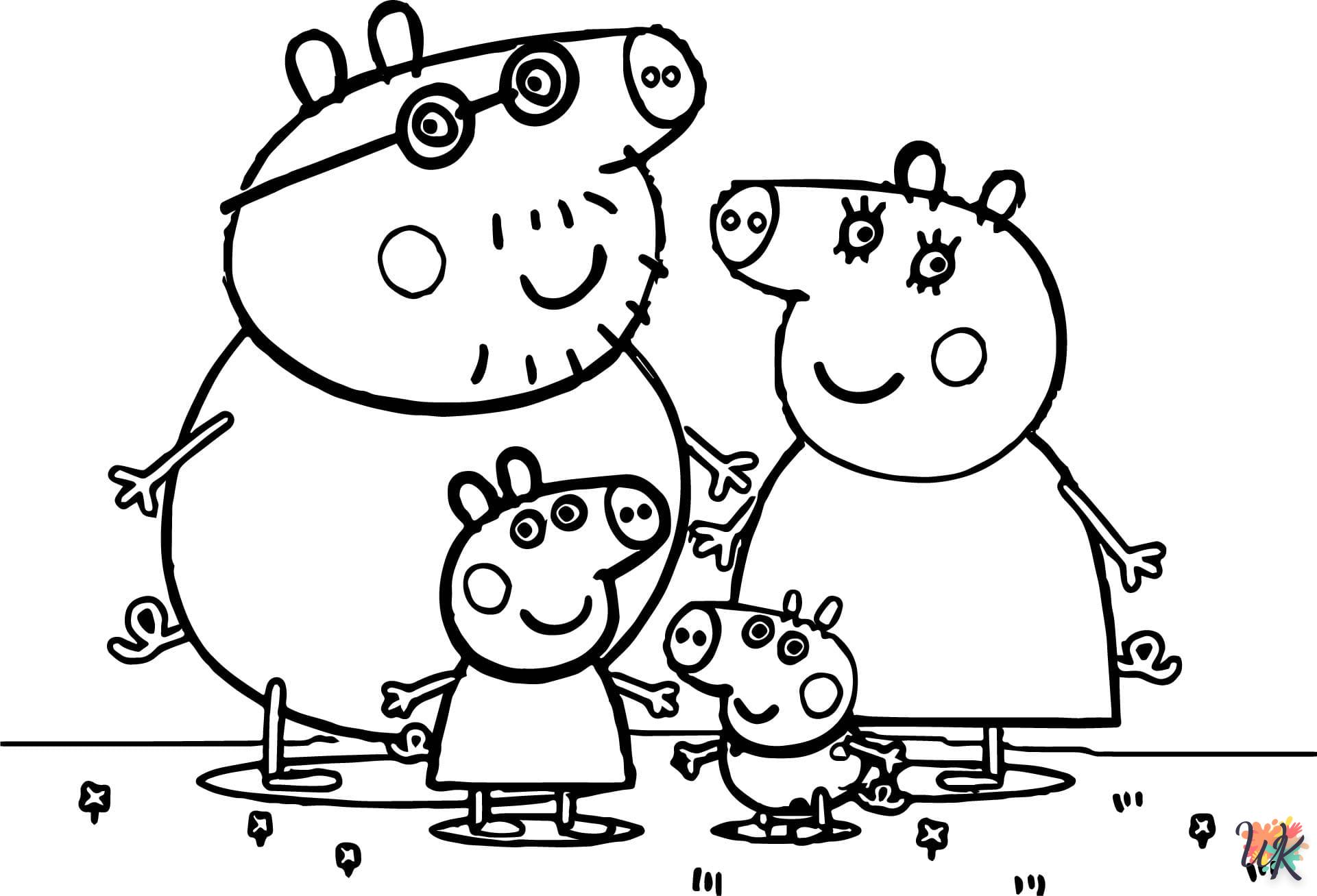 coloriage Peppa Pig  en ligne