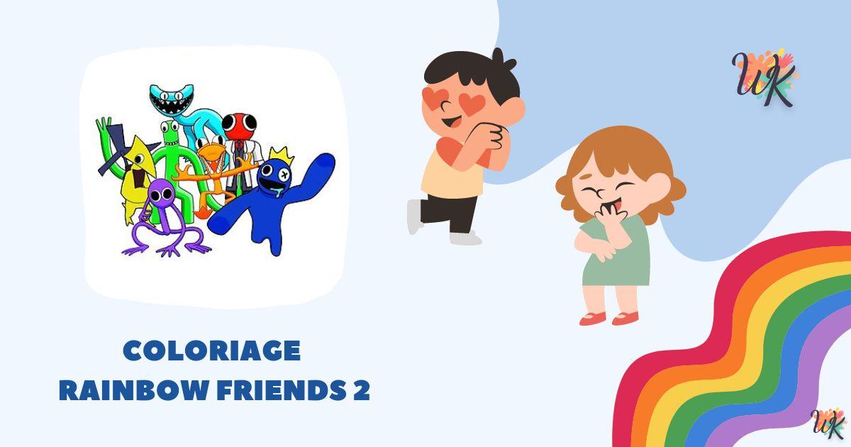 Coloriage Rainbow Friends 2 est effrayant mais attrayant 4 Coloriage Rainbow Friends 2 est effrayant mais attrayant