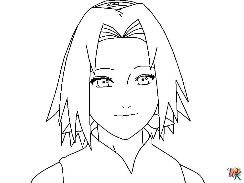 coloriage Sakura  pour enfant de 8 ans