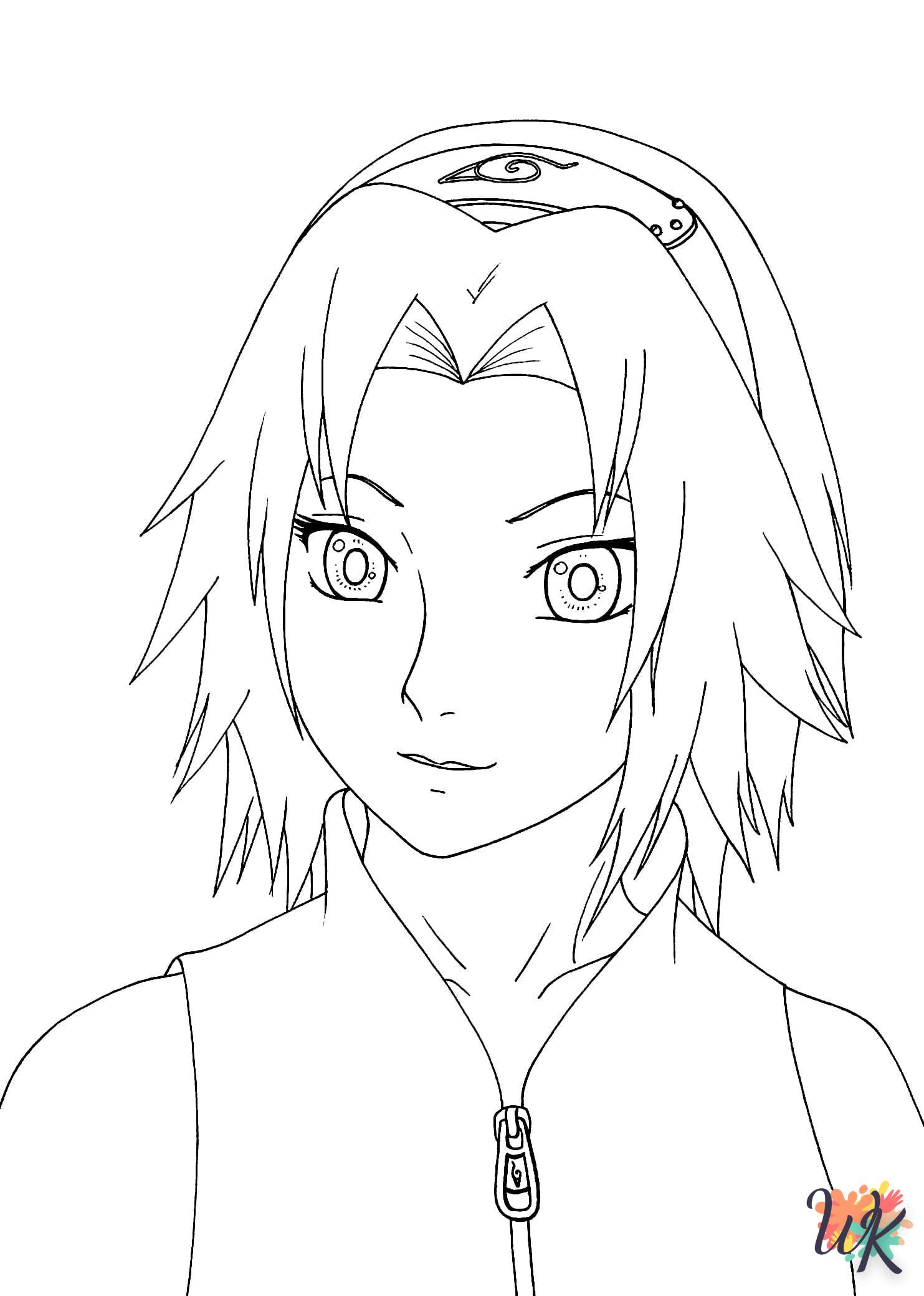 coloriage Sakura  pour lutter contre le stress