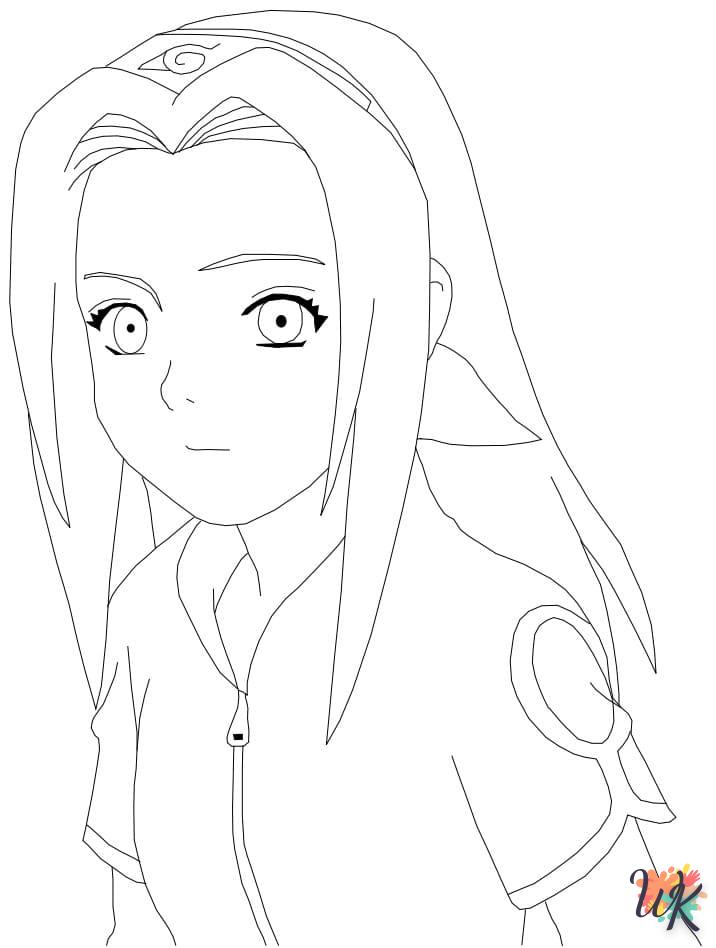 coloriage Sakura  a imprimer