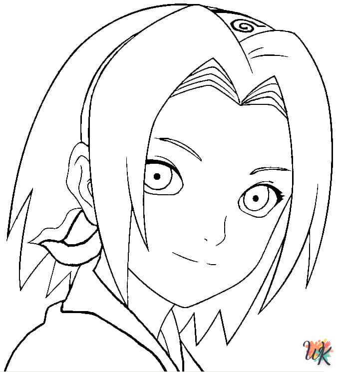 coloriage Sakura  à imprimer pdf gratuit