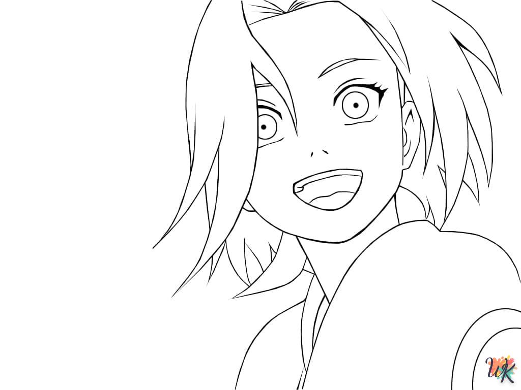 coloriage Sakura  à colorier en ligne gratuit