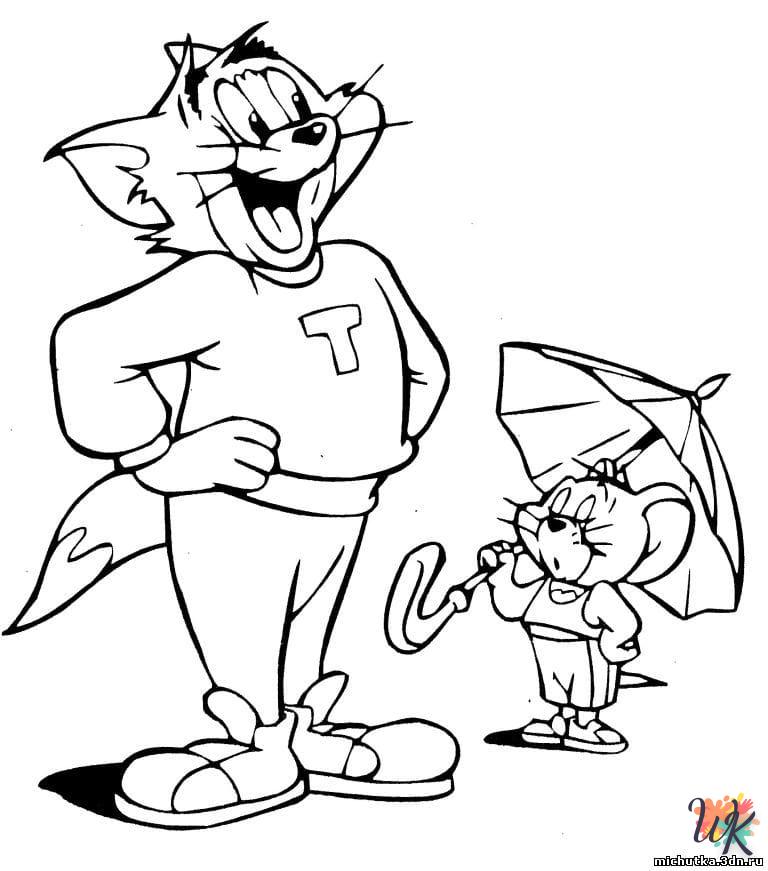 coloriage Tom et Jerry  en ligne